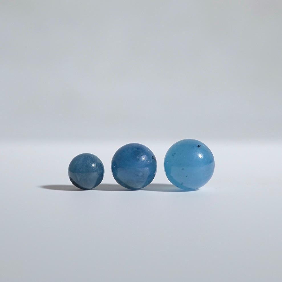 Aquamarine + Mica Sphere | Aquamarine Crystal Sphere