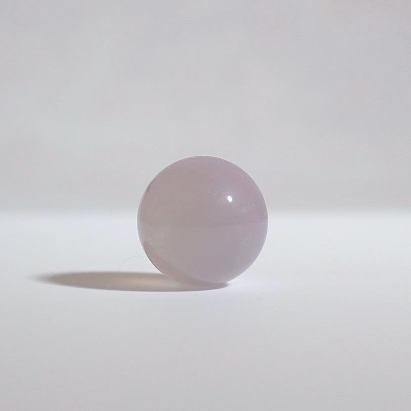 Yttrium Fluorite Sphere | Pastel Lavender Fluorite Crystal Sphere