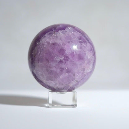 Amethyst Crazy Lace Agate Sphere | Amethyst Lace Agate Crystal Sphere