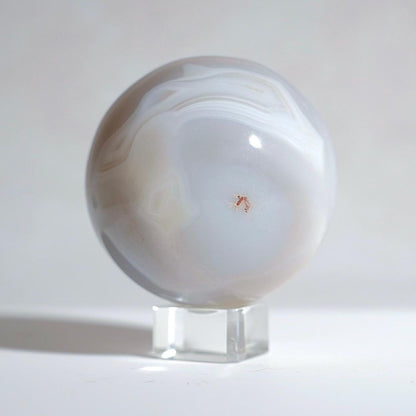 Banded Agate Sphere | Striped Agate Crystal Sphere