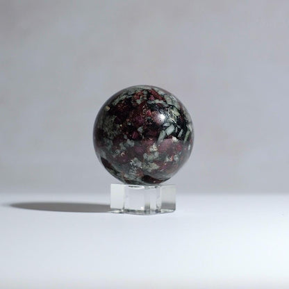 Rare Eudialyte Sphere | Russian Eudialyte Crystal Sphere