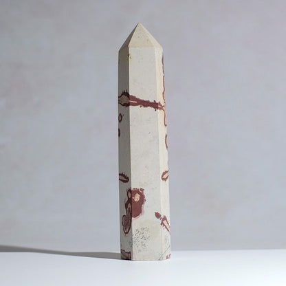 Chohua Jasper Tower | Painting Stone Crystal Point