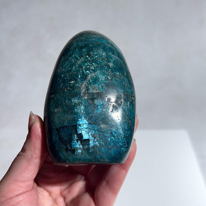 Flashy Apatite Freeform | Polished Crystal Freeform