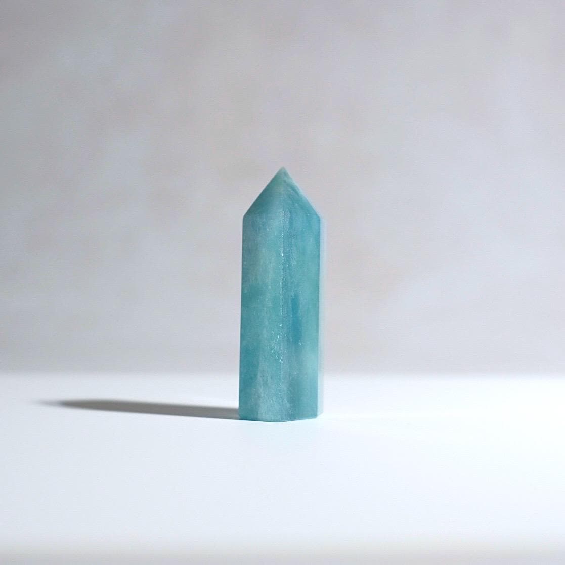 Blue Aquamarine Point | Aquamarine Crystal Tower