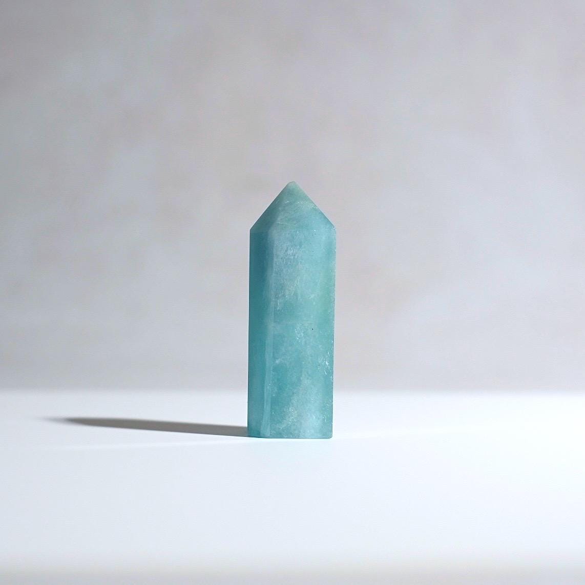 Blue Aquamarine Point | Aquamarine Crystal Tower