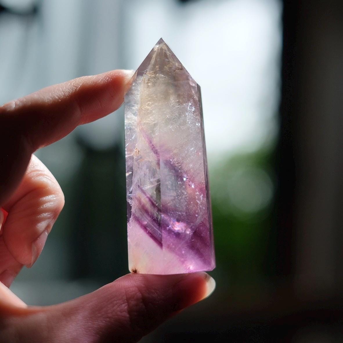 Pretty Fluorite Point | Fluorite Crystal Tower