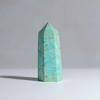 Peruvian Chrysocolla Point | Blue Chrysocolla Crystal Tower