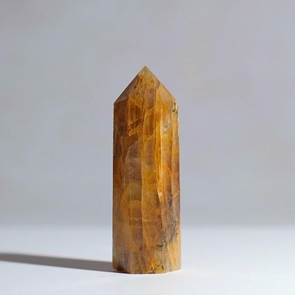 Dendritic Golden Healer Point | Golden Healer Quartz Crystal Tower