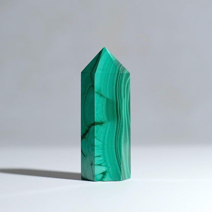 Stunning Malachite Point | Malachite Crystal Tower