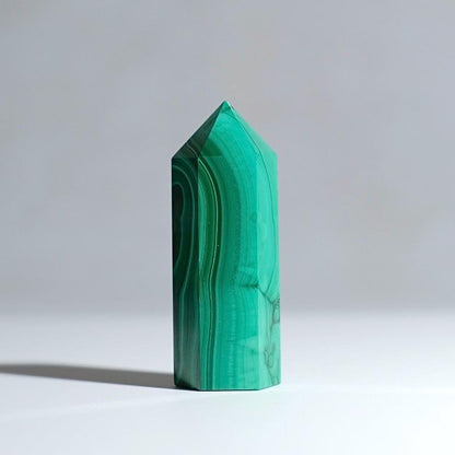 Stunning Malachite Point | Malachite Crystal Tower