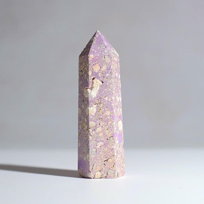 Rare Phosphosiderite Point | Pink Phosphosiderite Crystal Point