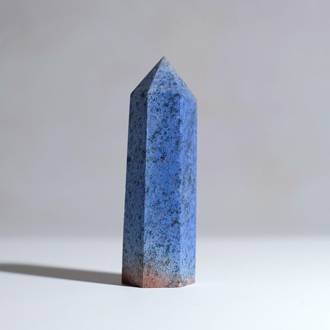 Dumortierite Point | Blue Aventurine Crystal Tower