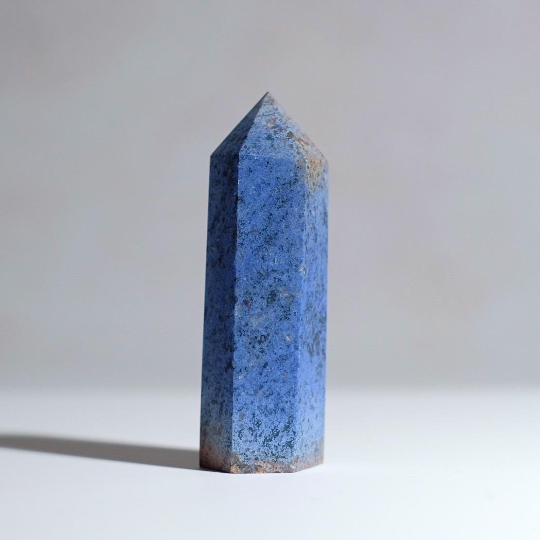 Dumortierite Point | Blue Aventurine Crystal Tower