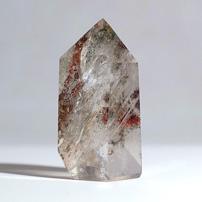 Garden Quartz Point | Lodolite Quartz | Dream Quartz Crystal Tower