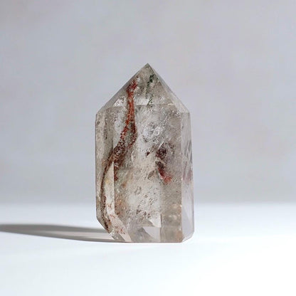 Garden Quartz Point | Lodolite Quartz | Dream Quartz Crystal Tower