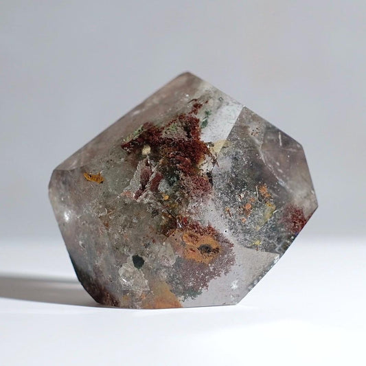 Garden Quartz Freeform | Lodolite | Dream Quartz Faceted Crystal