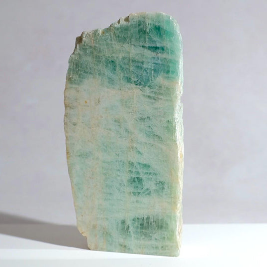 Australian Aquamarine Polished Freeform | Crystal Slab