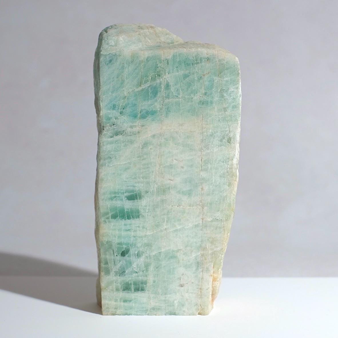 Australian Aquamarine Polished Freeform | Crystal Slab