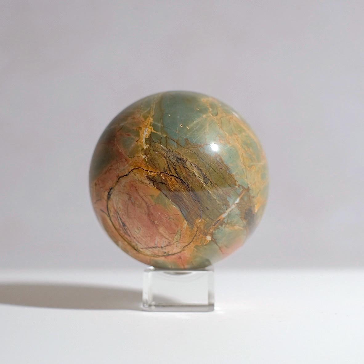 Cherry Creek Jasper Sphere | Jasper Crystal Sphere