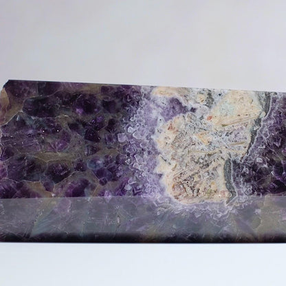 XL Dream Amethyst Tower | Chevron Amethyst Crystal Point