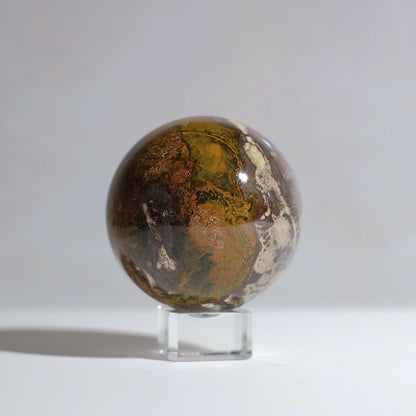 Volcanic Rhyolite Sphere | Rhyolite Crystal Sphere