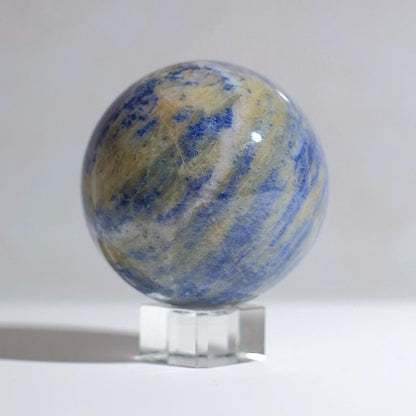 Rare Sodalite + Cancrinite Sphere | Sodalite Crystal Sphere