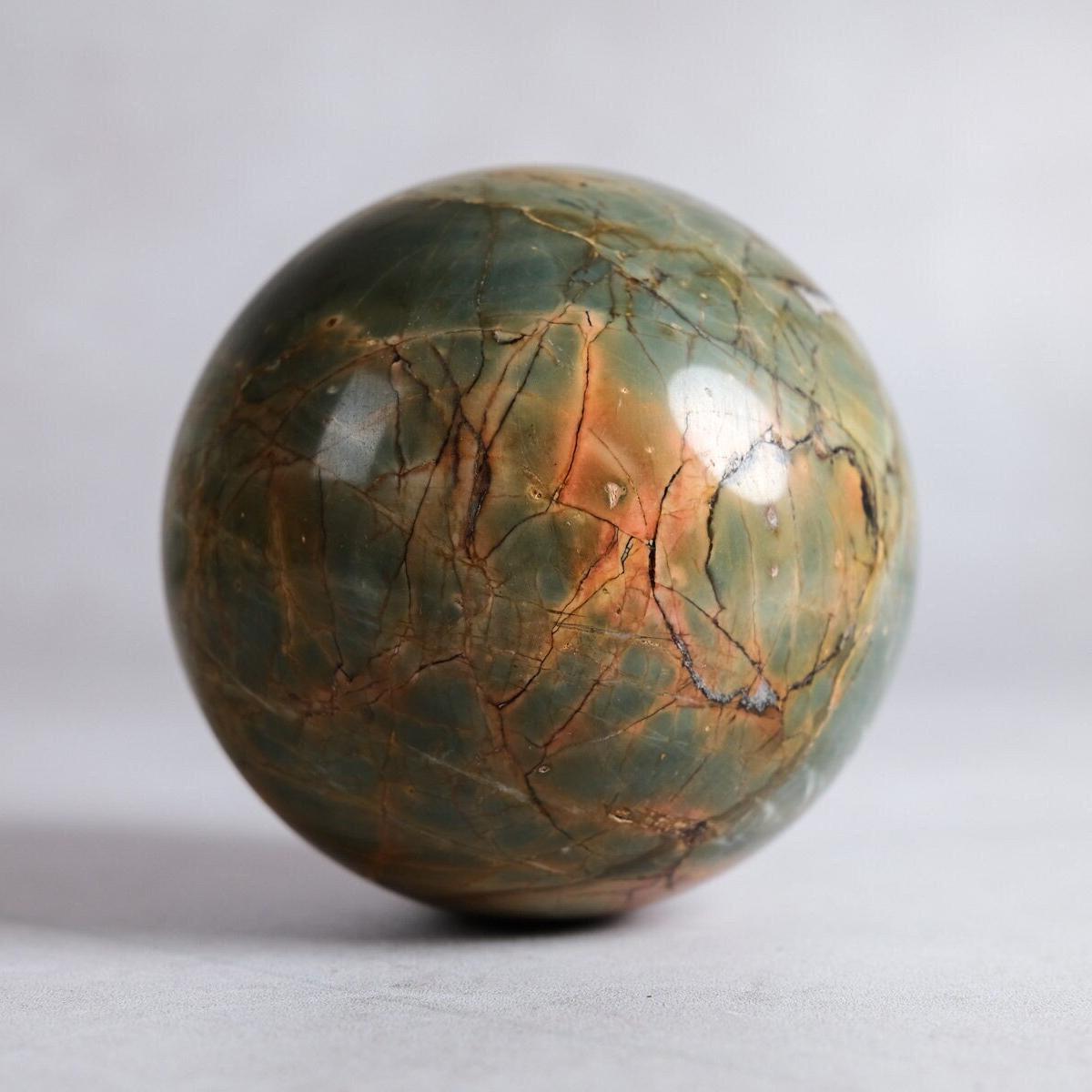 Cherry Creek Jasper Sphere | Jasper Crystal Sphere