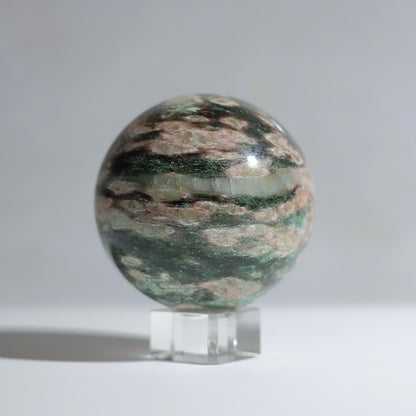 Fuchsite Sphere | Green Mica Crystal Sphere