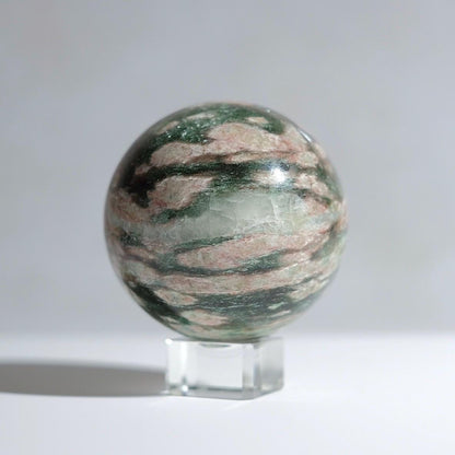 Fuchsite Sphere | Green Mica Crystal Sphere