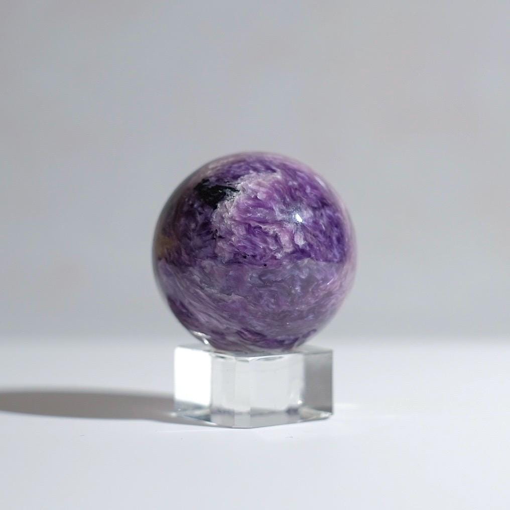 Purple Charoite Sphere | Charoite Crystal Sphere