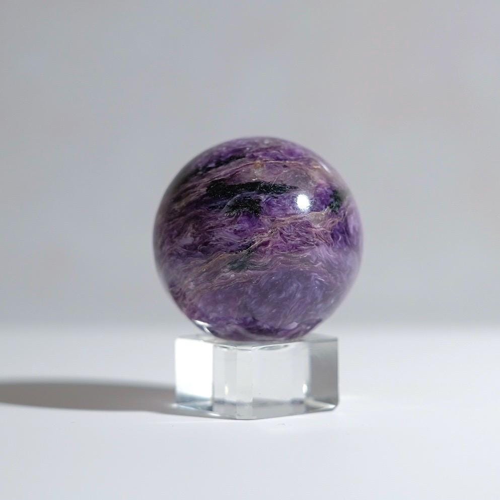 Purple Charoite Sphere | Charoite Crystal Sphere