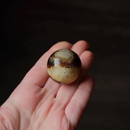 Septarian Sphere | Dragon Septarian Crystal Sphere