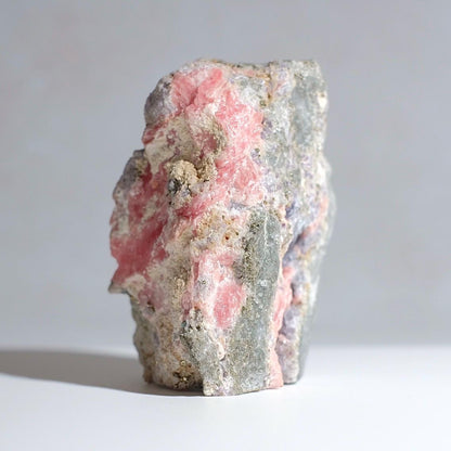 Rhodochrosite + Fluorite + Pyrite Specimen | Rhodochrosite Natural Crystal