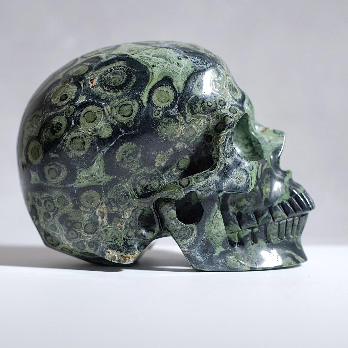 Large Kambaba Jasper Crystal Skull | Kambaba Skull