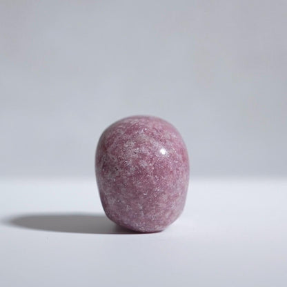 Lepidolite Skull | Lilac Lepidolite Crystal Skull