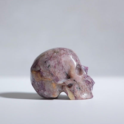 Charoite Crystal Skull | Purple Charoite Skull Crystal