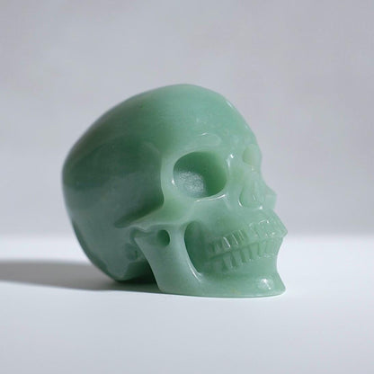 Green Aventurine Crystal Skull | Aventurine Skull