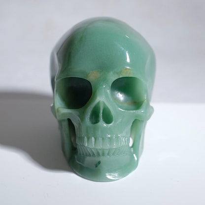 Large Green Aventurine Crystal Skull | Aventurine Skull