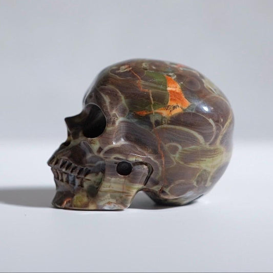 Volcanic Rhyolite Crystal Skull | Rhyolite Skull