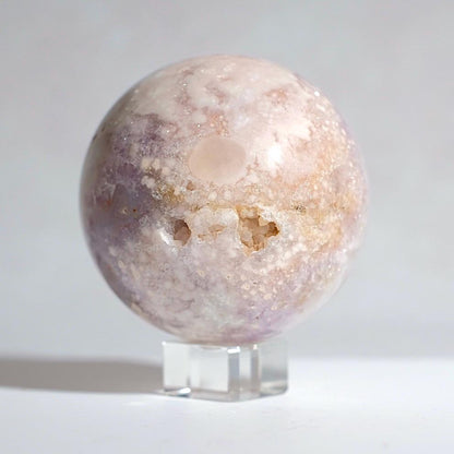 Pink Amethyst Flower Agate Sphere | Amethyst Crystal Sphere