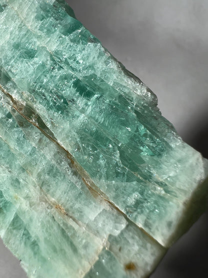 Australian Aquamarine Slab | Polished Aquamarine Crystal Slab