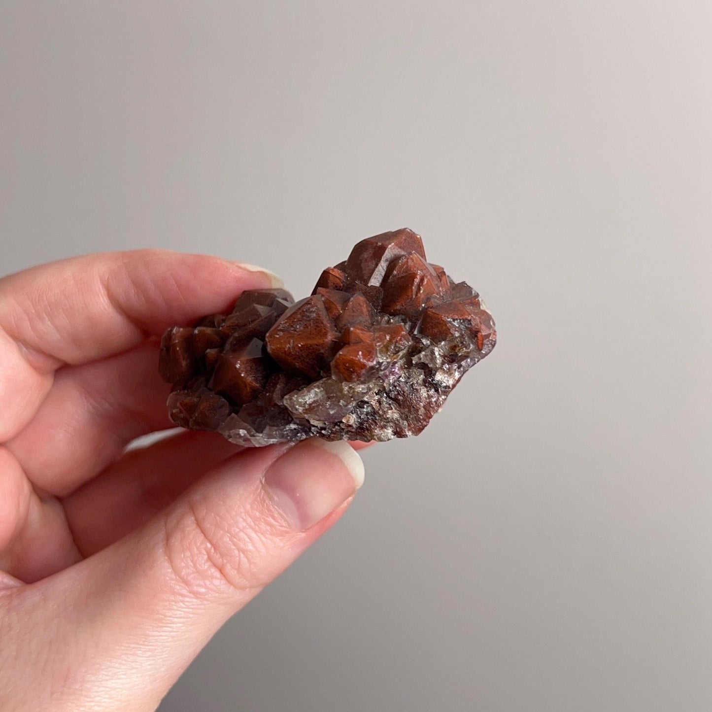 Red Cap Amethyst Specimen | Red Capped Quartz