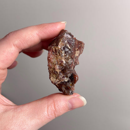 Red Cap Amethyst Specimen | Red Capped Quartz