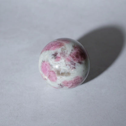 Pink Tourmaline + Lepidolite Sphere | Unicorn Stone Crystal Sphere