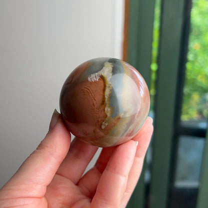 Polychrome Jasper Sphere | Jasper Crystal Sphere