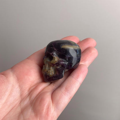 Purple Fluorite Crystal Skull | Fluorite Skull