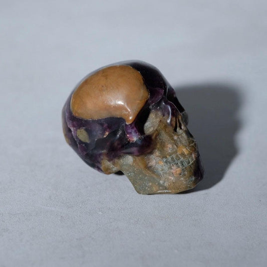 Purple Fluorite Crystal Skull | Fluorite Skull