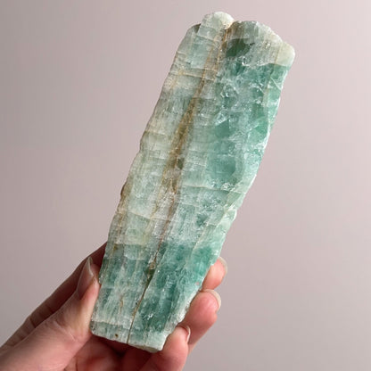 Australian Aquamarine Slab | Polished Aquamarine Crystal Slab