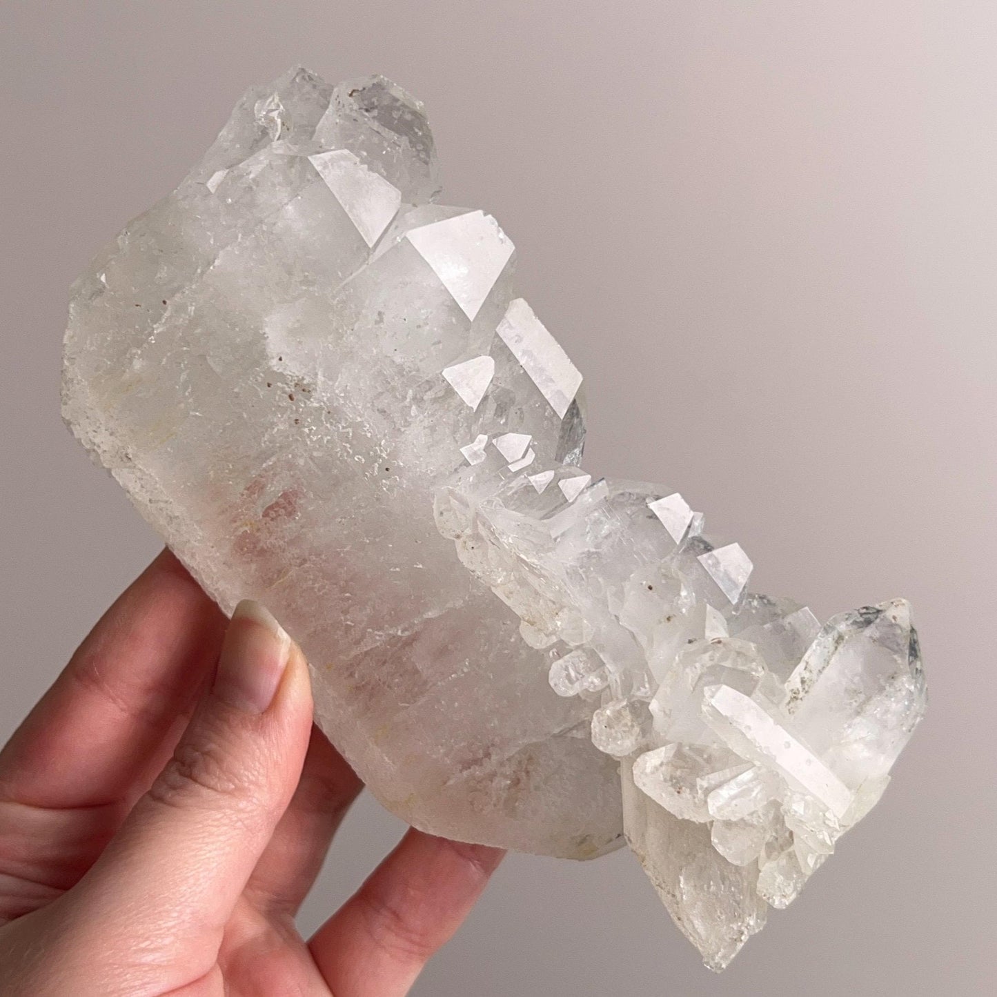 XL Faden Quartz Cluster | Tabular Quartz Crystal Specimen