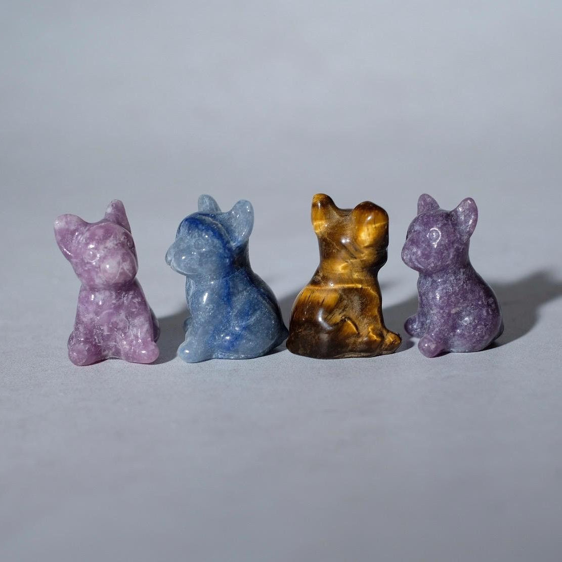 French Bulldog Crystal Carvings | Mini Crystal Dog